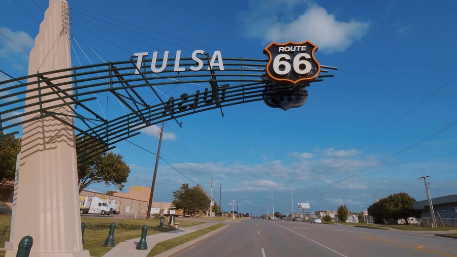 Route 66, Tulsa, Oklahoma, USA