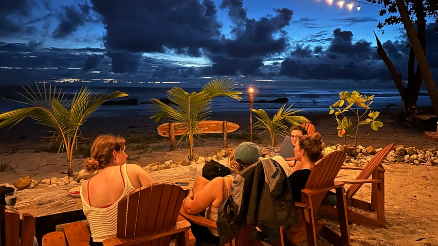 Long summer nights in Costa Rica