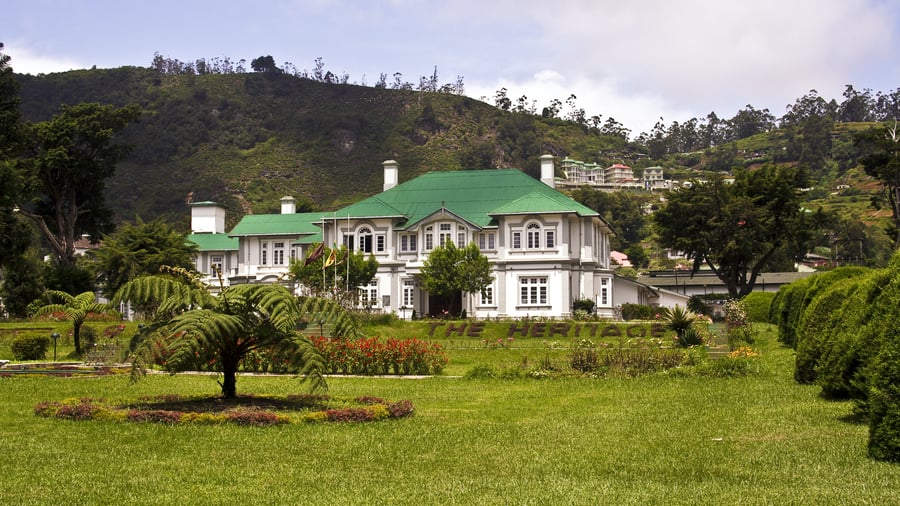 Gammalt engelskt hus i Nuwara Eliya