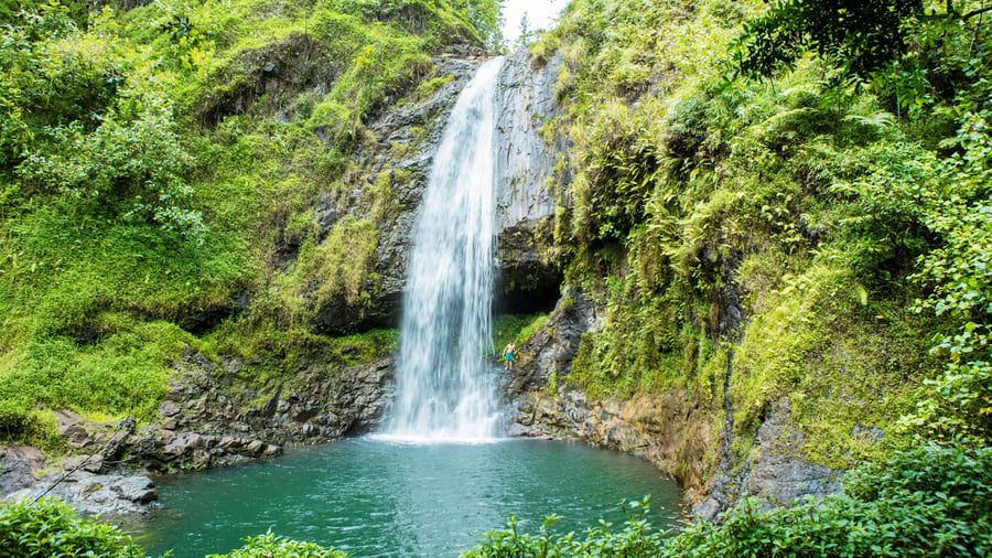 Tahiti er tropisk og naturskøn ø