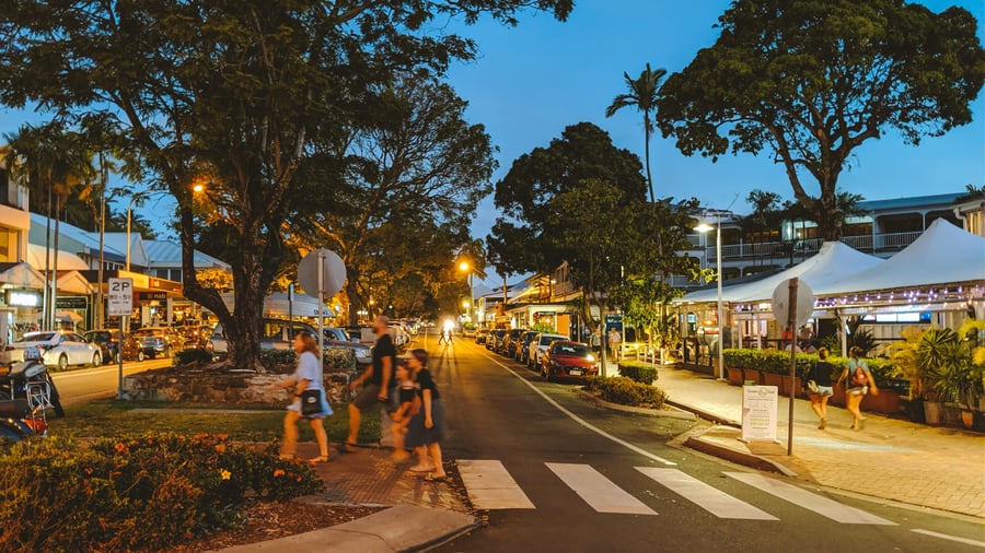 Aftenstemning i Port Douglas