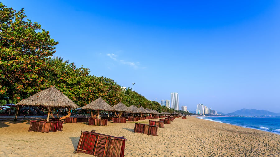 Stränderna vid Nha Trang