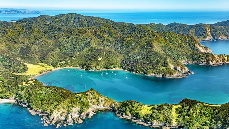 Fortryllende Bay of Islands