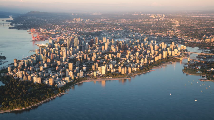 Farväl till Vancouver och Kanada
