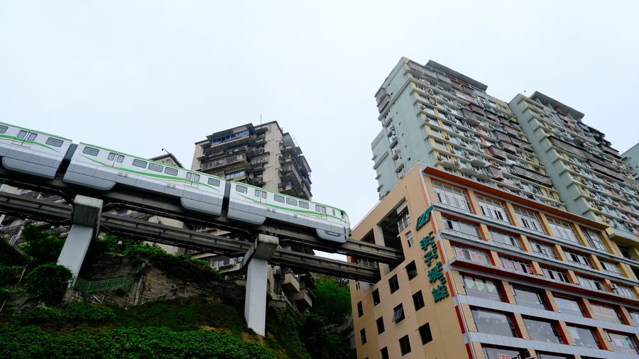 Bullettrain in Choncqing