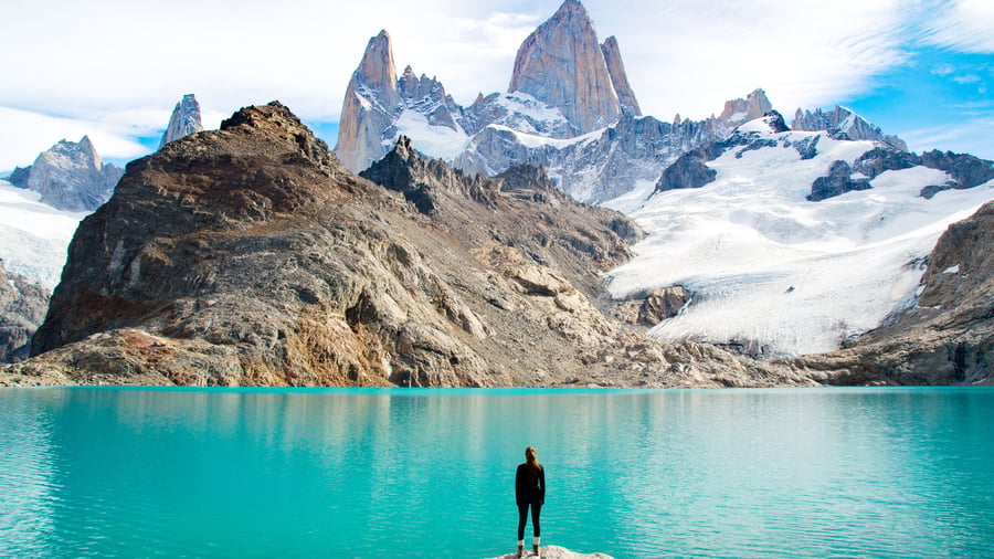 Fitz Roy Mountain ved El Chaltén