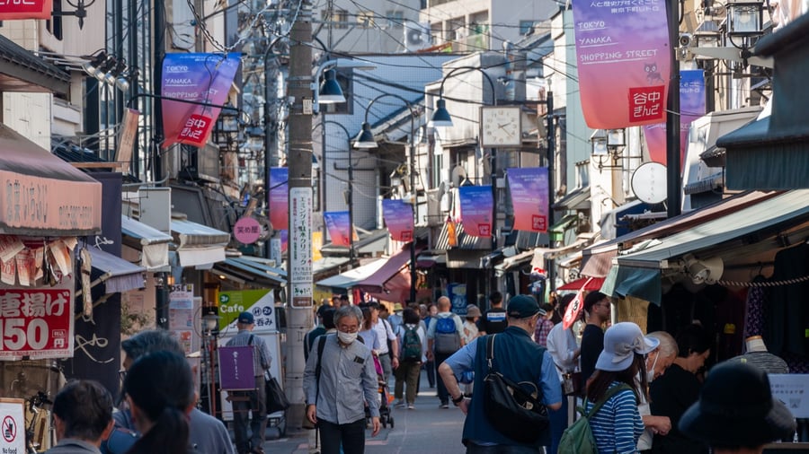 Busy street