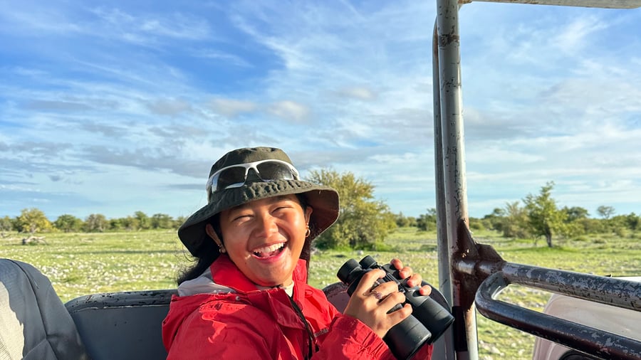 Enjoy early morning game drives