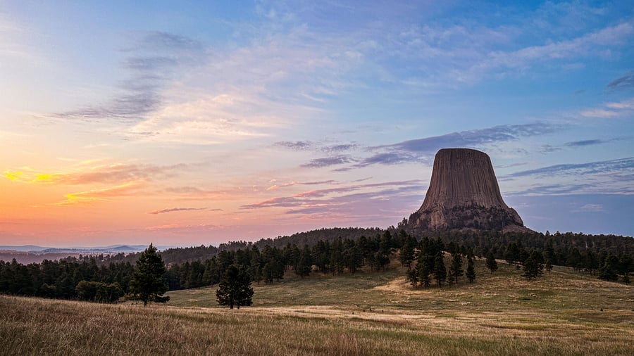 Devils Tower i Wyoming