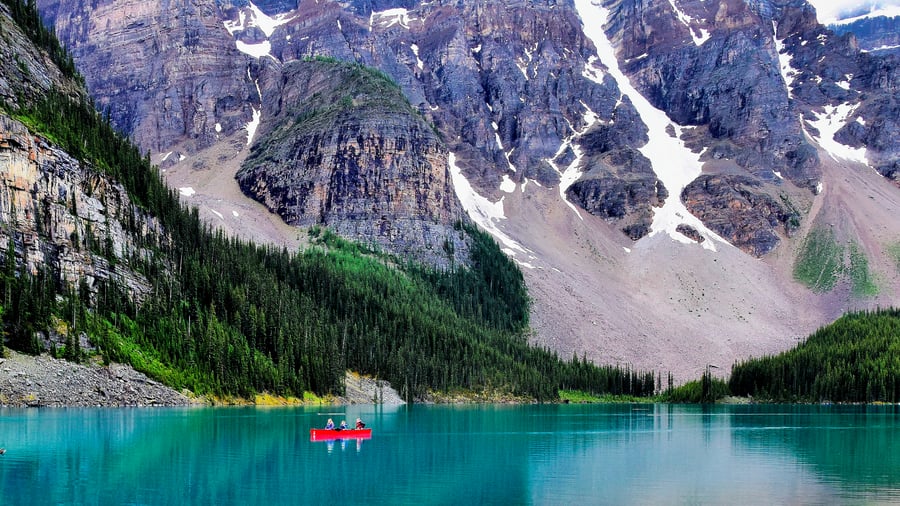 Lake Louise i Banff National Park