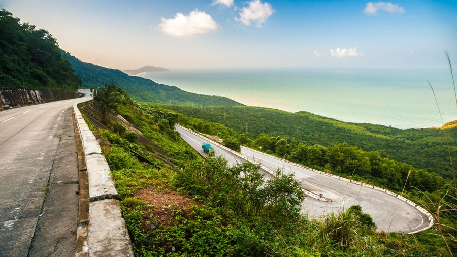 Van-passet mellem Hué og Hoi An