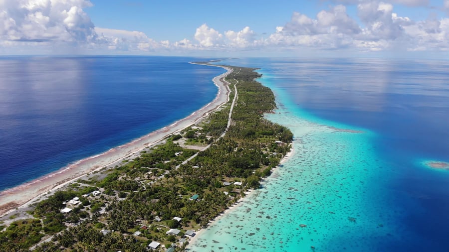 Fakarava-atollen i "Tahiti's Strand of Pearls"