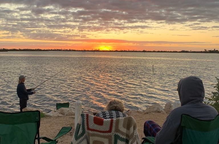 End the road trip with a Broome sunset