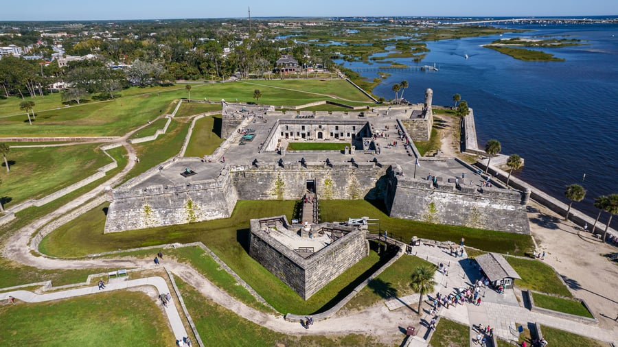 Castillo de San Marcos NM i St. Augustine