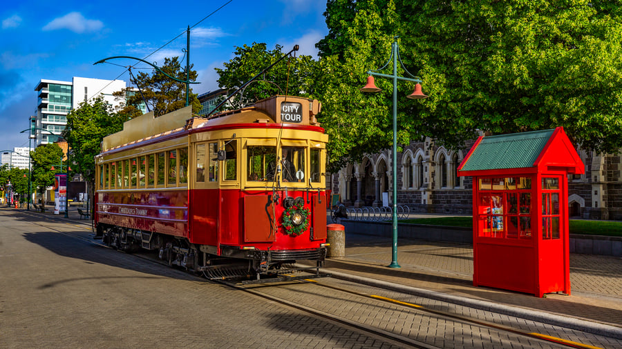 Spårvagn i Christchurch