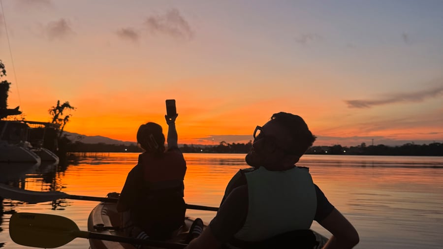 Sunset boat trips