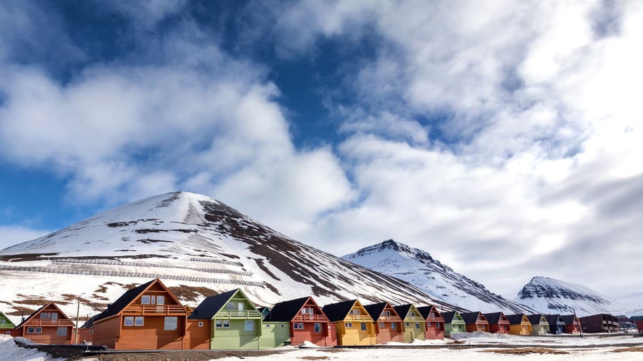 Longyearbyen på Svalbard