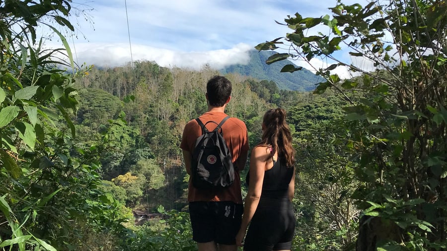 Couple exploring Montecristo National Park