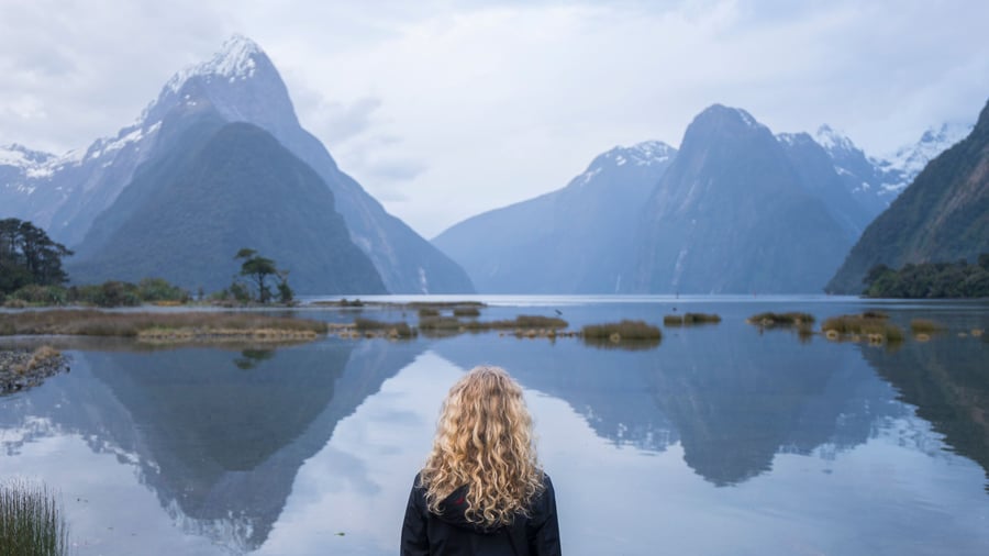 Milford Sound i Fiordlands National Park