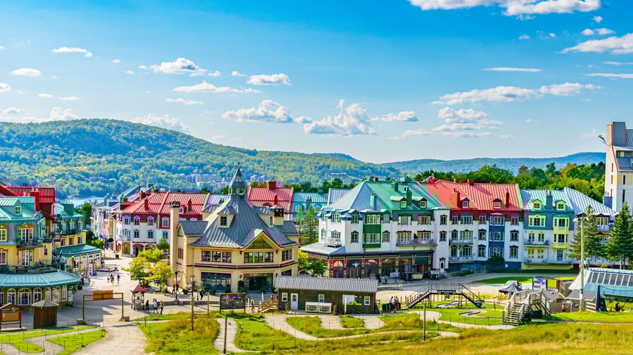 Mont-Tremblant ved foden af Mont Tremblant