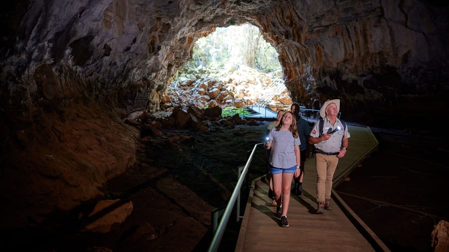 De underjordiske gange i Undara
