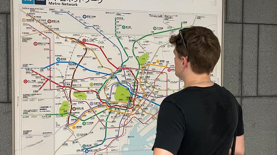Transport system in Tokyo