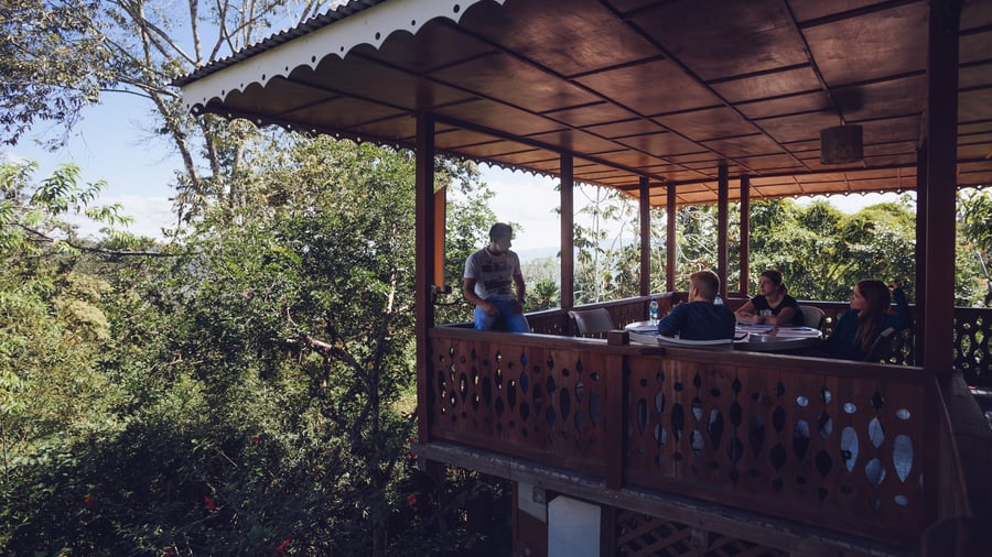 Spanish classroom on location