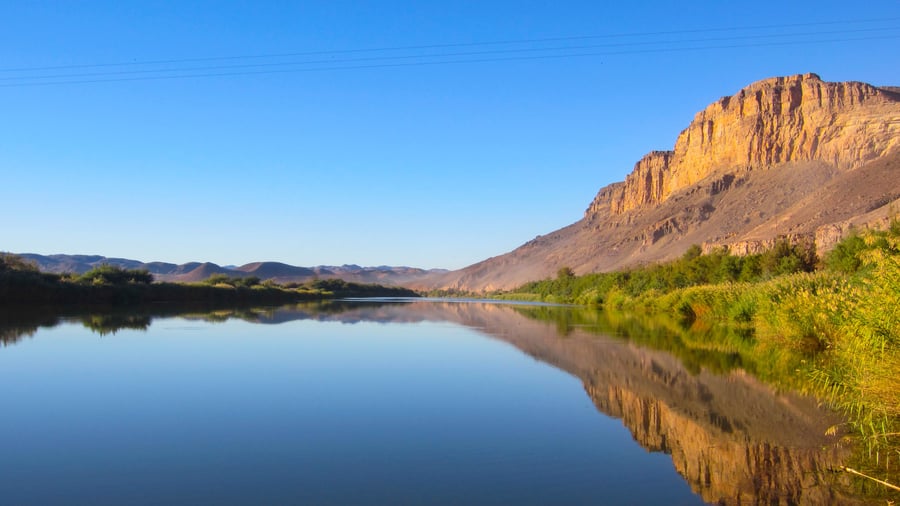 Orange River i Namibia