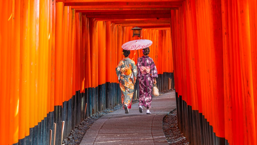 Fushimi Inari i Kyoto