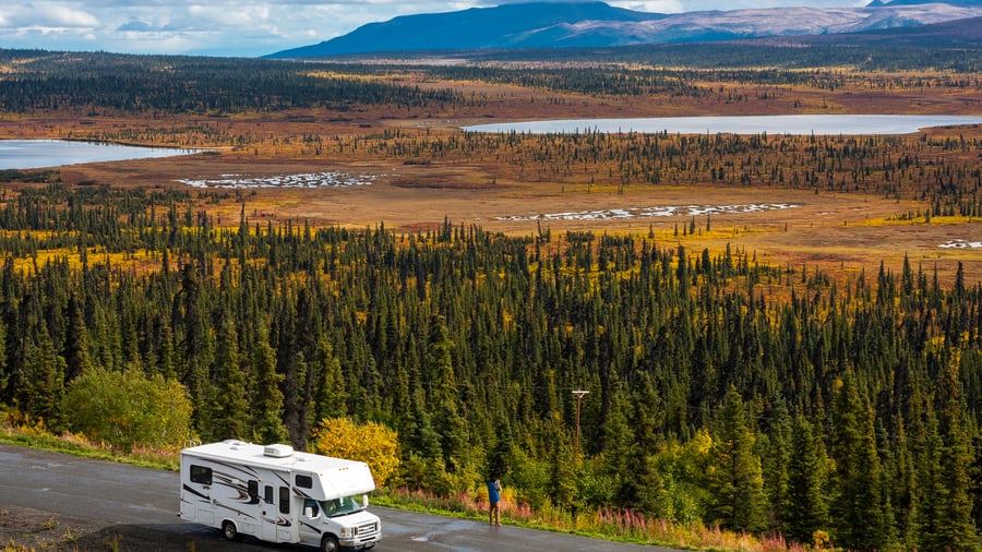 Road trip through Alaska