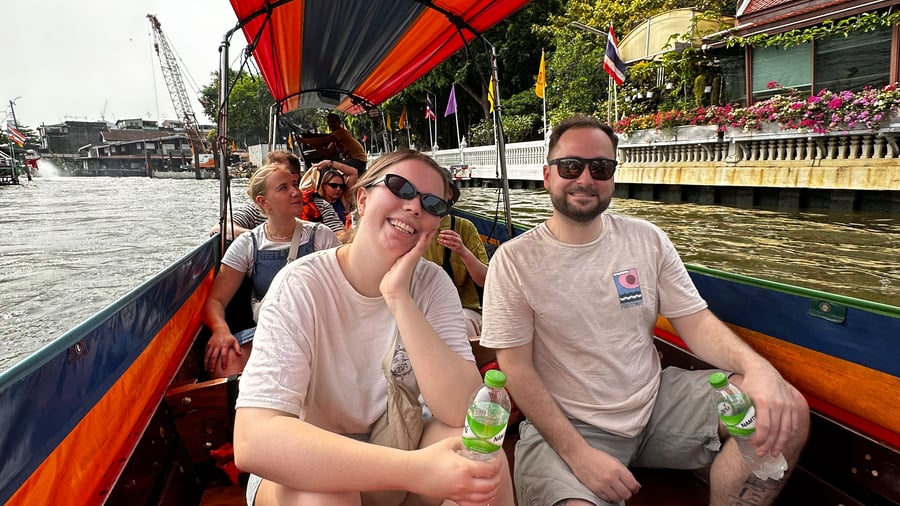 River cruise in Bangkok