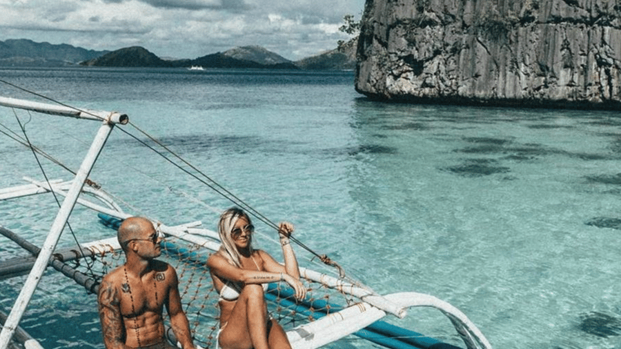 Crystal clear water equals honeymoon.