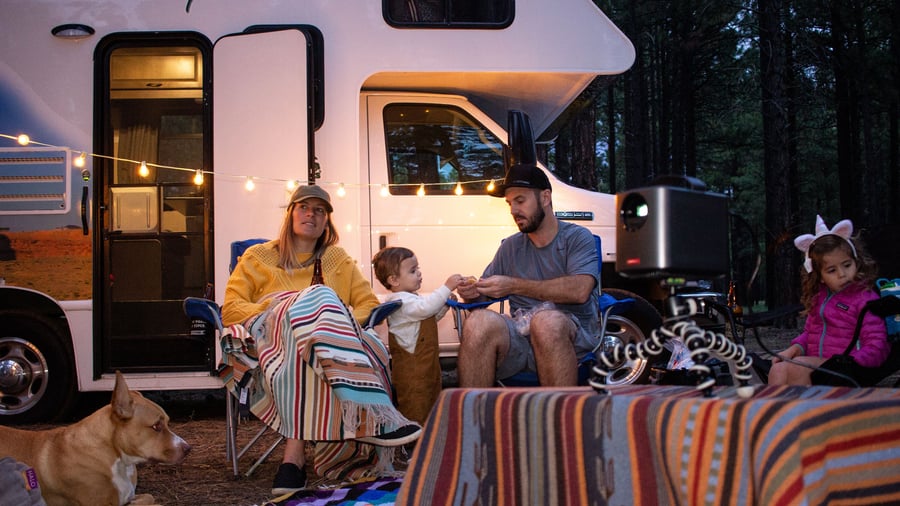 Camperlivet er perfekt for familie, par og venner