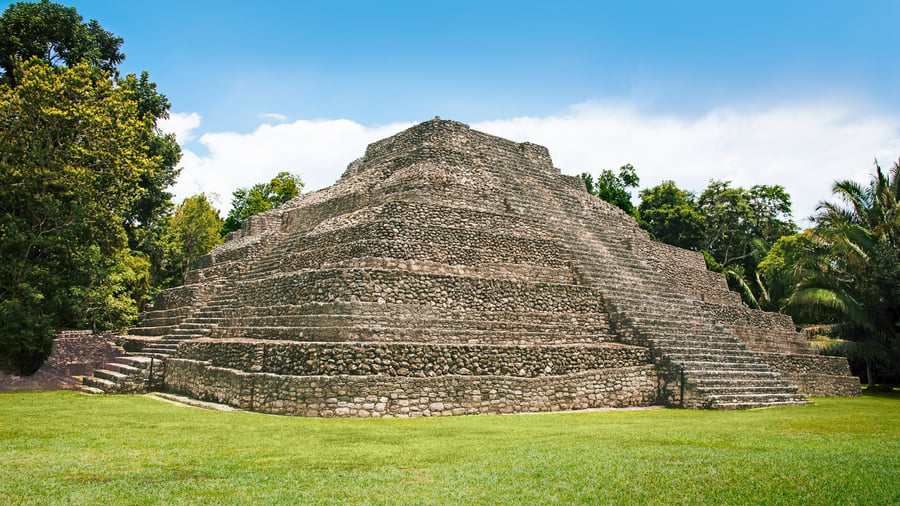 Chacchoben Pyramid, Costa Maya i Mexico