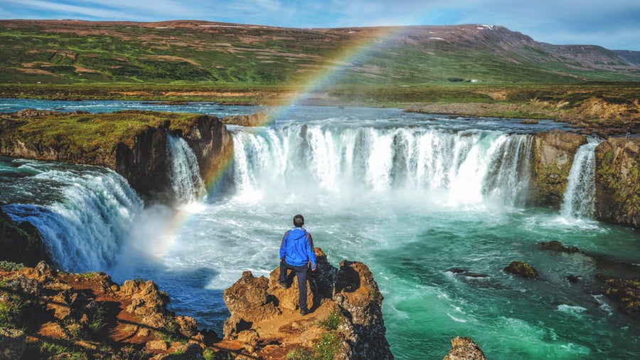 Goðafoss kaldes for Gudernes Vandfald