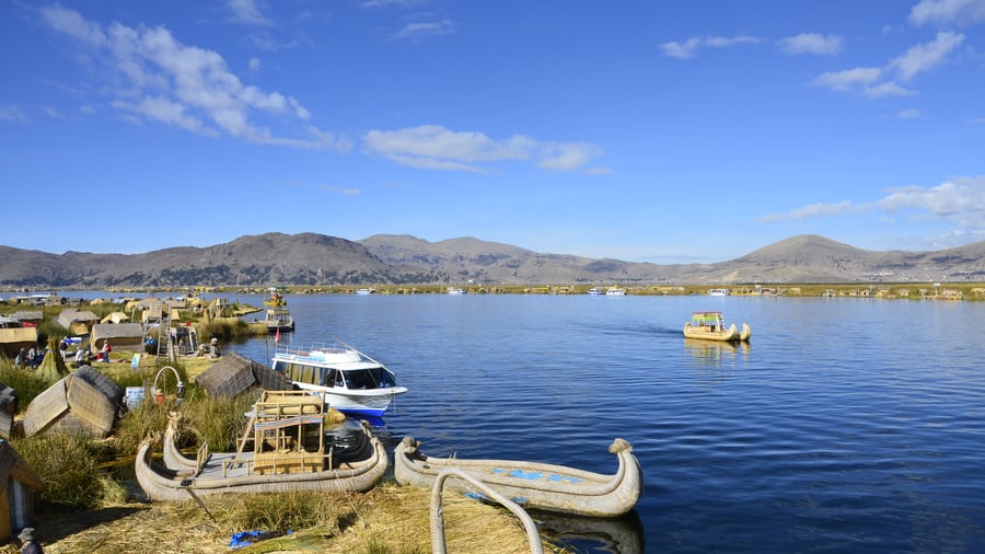 Titicacasøen ved Puno