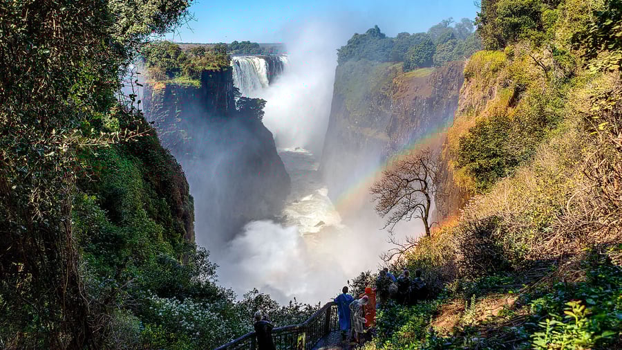 Victoria Falls i Zimbabwe