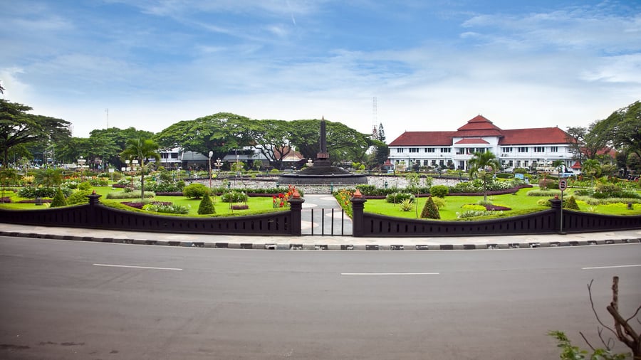 Tugu Square i Malang
