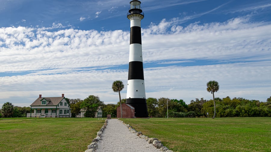 Fyrtårn ved Cape Canaveral, Florida