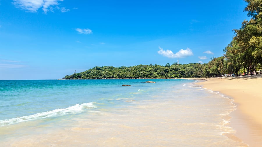 Stranden i Khao Lak