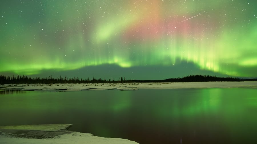 Nordlys ved Fairbanks, Alaska