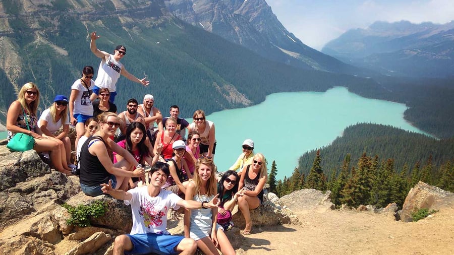 Stay for the summer to work in the mountains. 