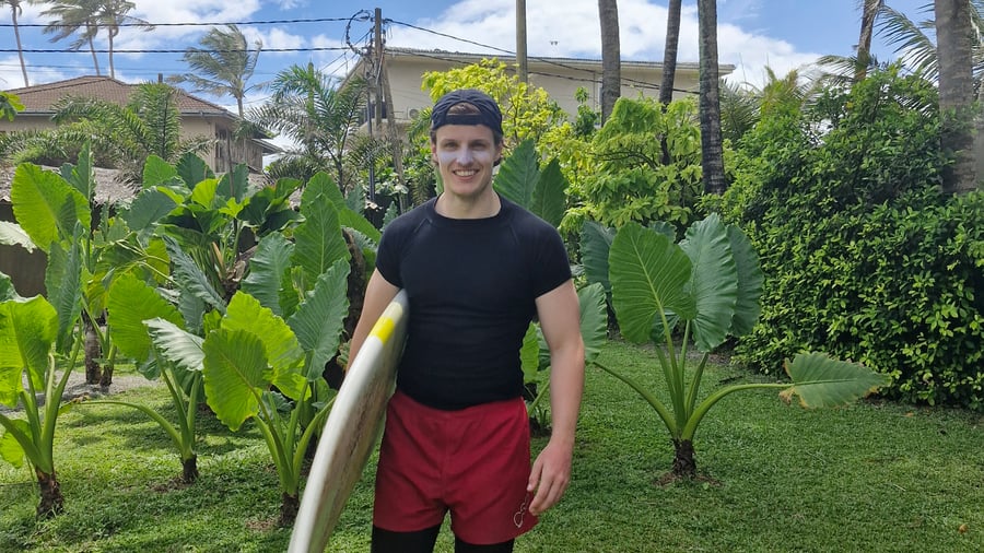 Stay in a surf camp