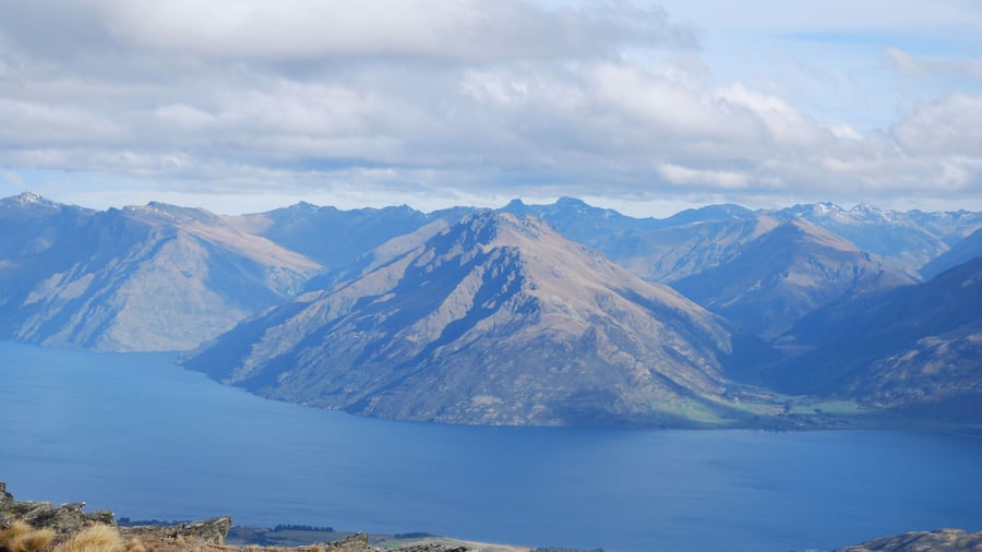 Lake Wakatipu ved Queenstown