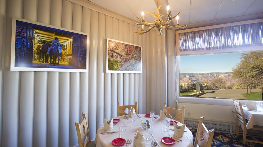 Restaurant ved Bright Angel Lodge