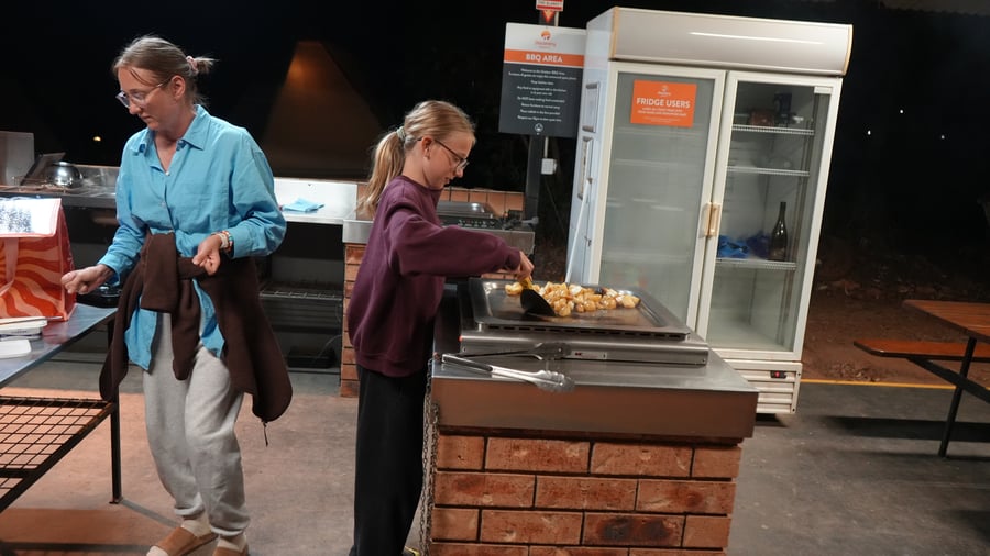 Op campings kun je meestal prima koken.
