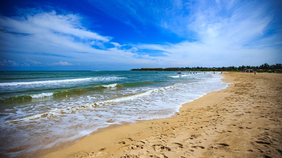 Stranden vid Passikudah