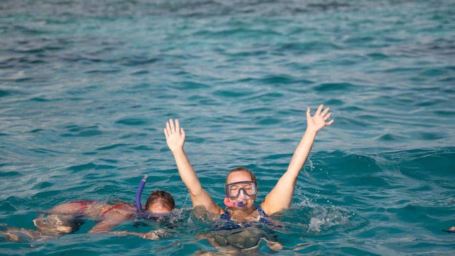 Snorkling er et must i Maldiverne