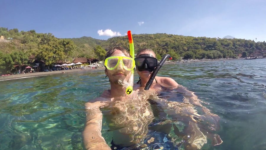 Snorkeling at Gili Islands
