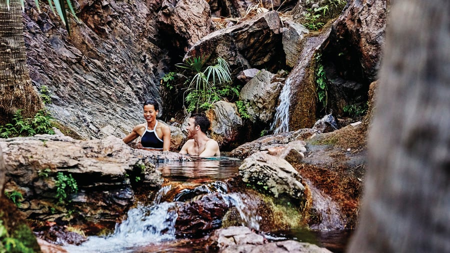Zebedee Springs i El Questro Wilderness Park